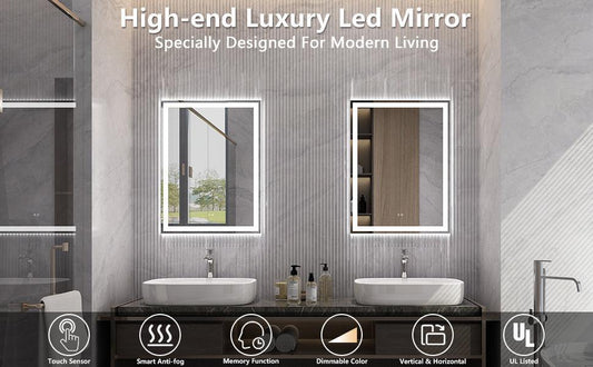 How To Install And Use Mirrorons LED Bathroom Mirror: A Step-By-Step Guide - MIRRORONS