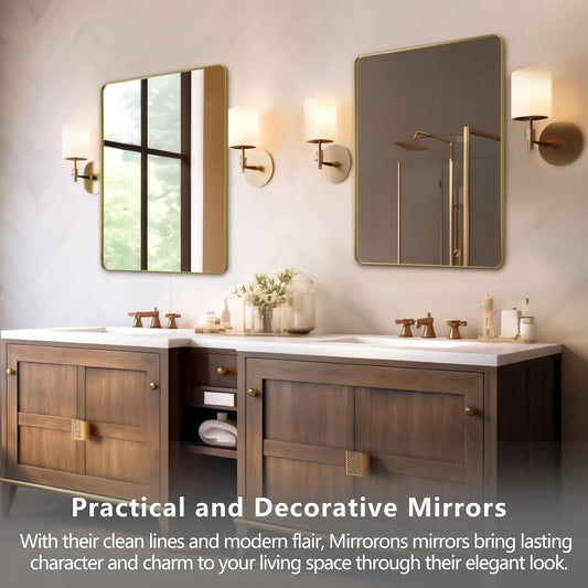 Double Vanity Mirrors Done Right: Sizing, Lighting & Layout Tips - MIRRORONS