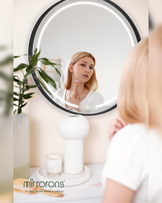 Quiet Luxury in Interiors: How Round Mirrors Blend Minimalism & Opulence - MIRRORONS