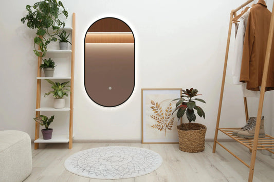 Living trends 2025: Mirrors with black frames – the design highlight from Mirrorons - MIRRORONS