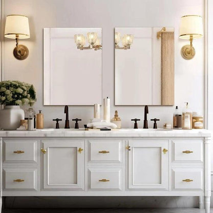 Frameless Mirror, Wall Mirror, Modern Rectangle Bathroom Mirrors for Wall with Polished Edge, Horizontally or Vertically,Shatterproof Mirror - MIRRORONS